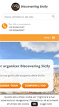 Mobile Screenshot of discoveringsicily.com